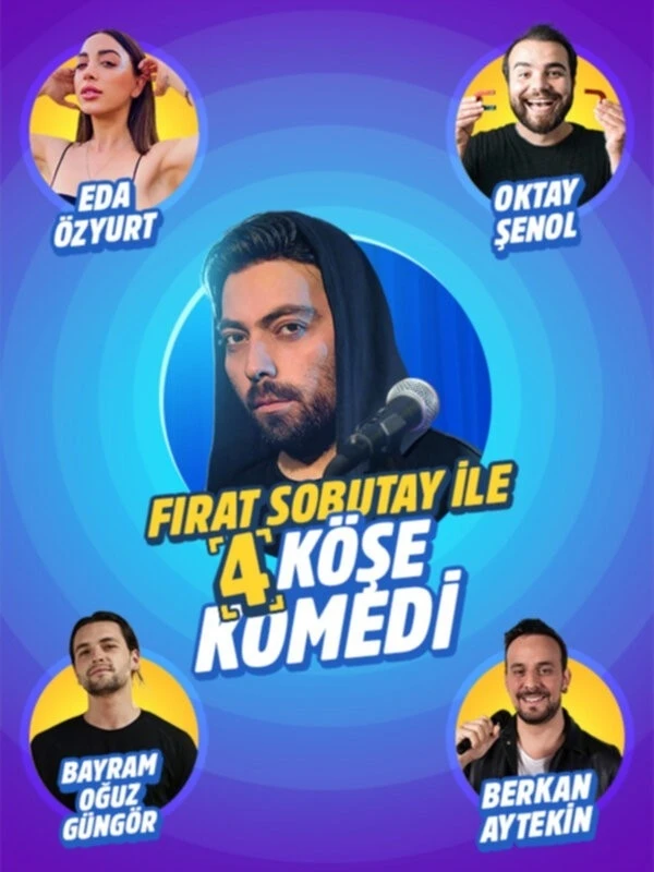 Fırat Sobutay ile "4 Köşe Komedi" başlıyor
