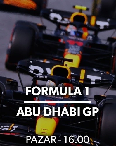 Formula 1’de sezonun son yarışı Tivibu’da
