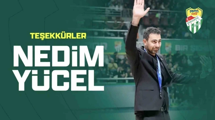 Frutti Extra Bursaspor, Genel Menajer Nedim Yücel’le yollarını ayırdı
