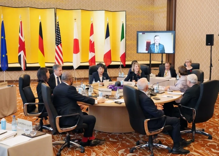 G7: "Gazze’de çatışmalara insani ara verilmesini destekliyoruz"
