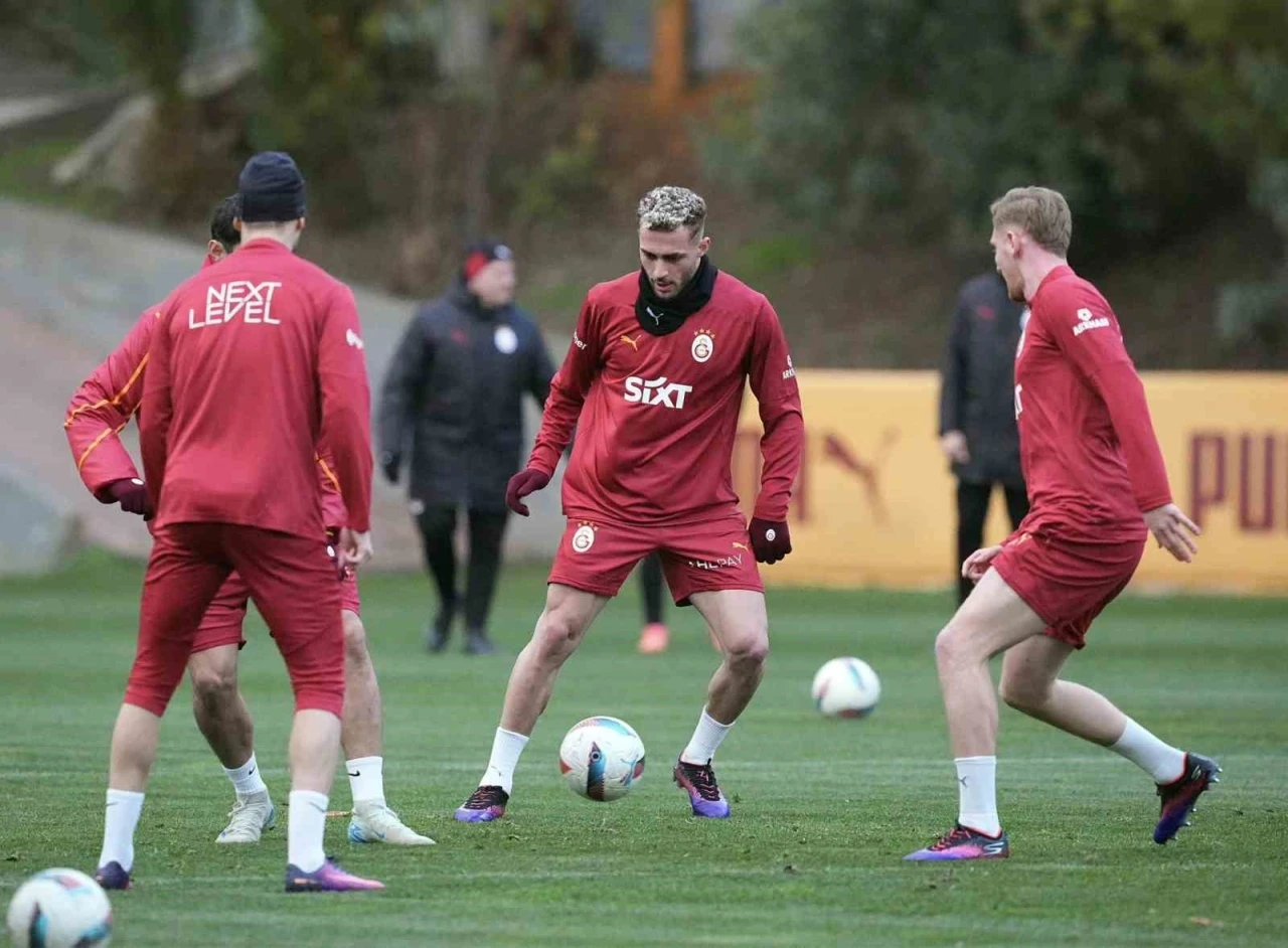 Galatasaray, Göztepe maçı hazırlıklarını tamamladı
