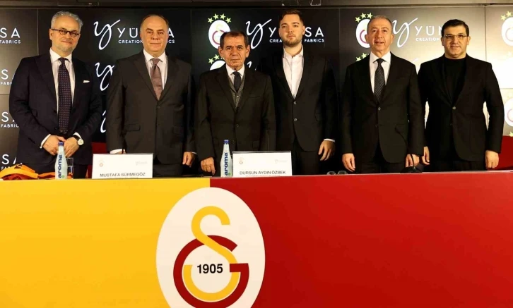 Galatasaray ile Yünsa arasında sponsorluk anlaşması