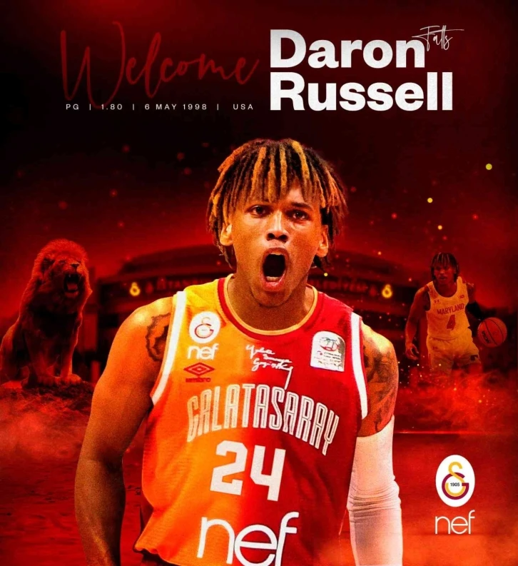 Galatasaray Nef, Daron Russell’ı kadrosuna kattı
