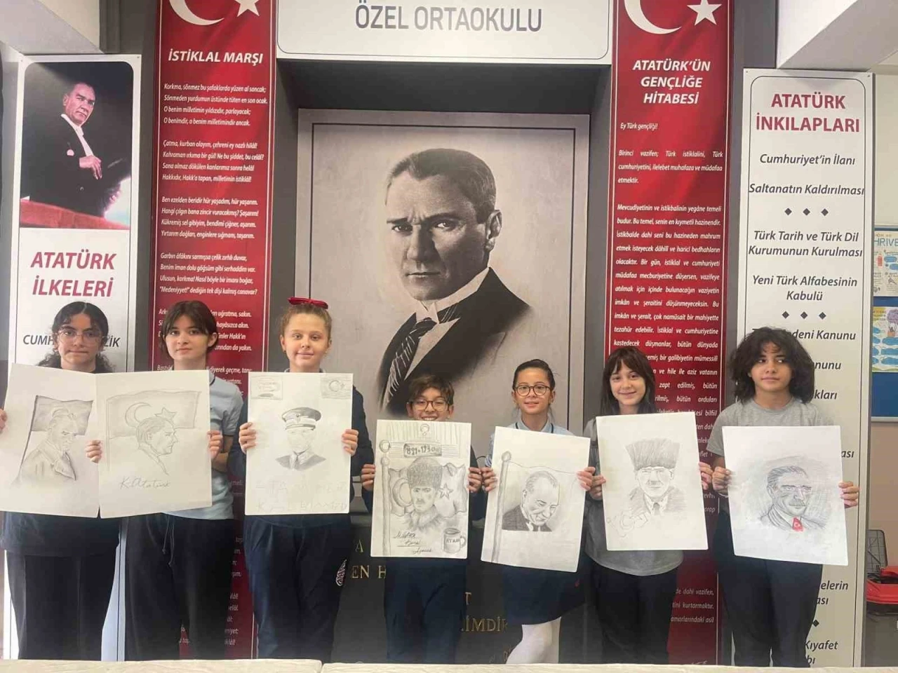 Gaziantep Kolej Vakfı’nda Canlı Performans resim yarışması
