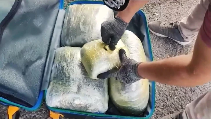 Gaziantep’te 6 kilo 450 gram skunk ele geçirildi
