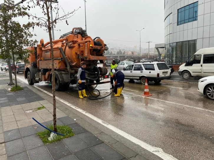 Gaziantep’te yoğun yağışın sebep olduğu olumsuzluklar giderildi
