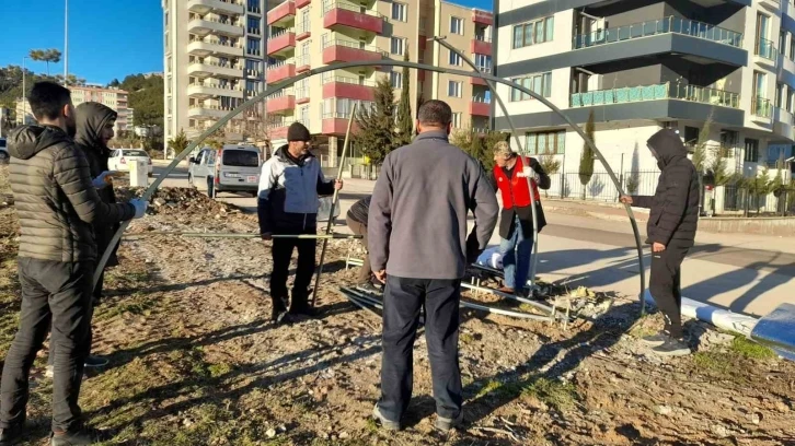 Gazipaşa Arama Kurtarma Ekibi Adıyaman’a gitti
