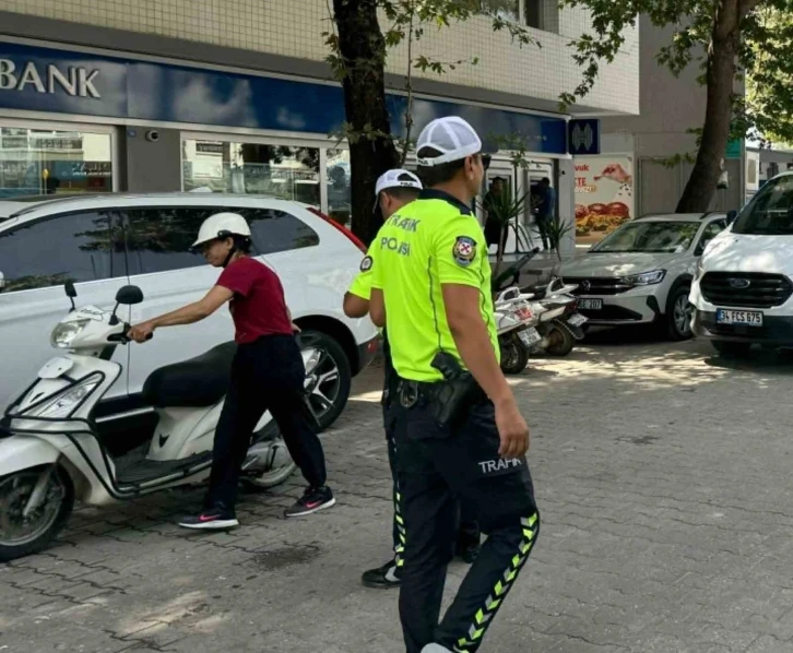 Gazipaşa’da kask denetimleri yoğunlaştı
