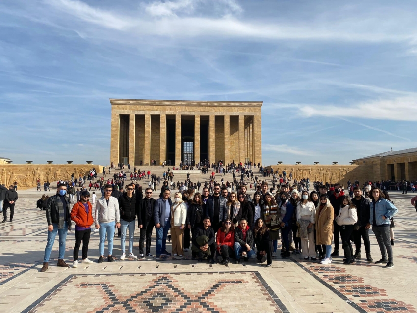 Gemlikli gençler Ulu Önder'in huzurundaydı