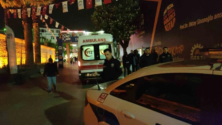 Gebze’de yolun karşısına geçen yayaya otomobil çarptı
