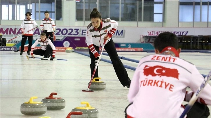 Genç milli curlingciler, Güney Kore'deki olimpiyatlarda madalya almak istiyor