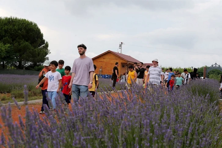 Gençler, şehrin tarihi ve doğal güzelliklerini yerinde gördüler
