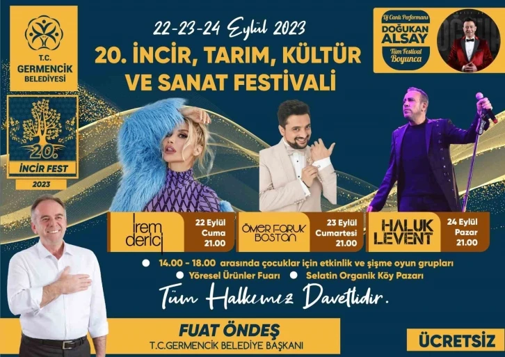 Germencik’te incir festivali için geri sayım başladı
