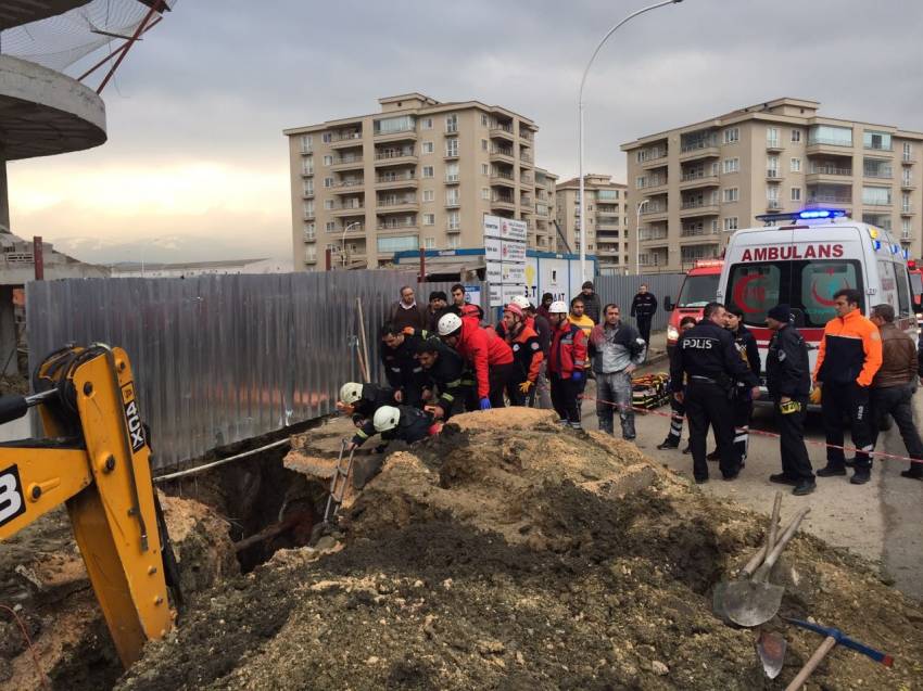 Nilüfer'de 7 katlı binada göçük