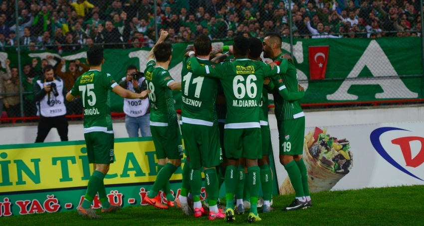 Bursaspor zirve aşkına! 1-3