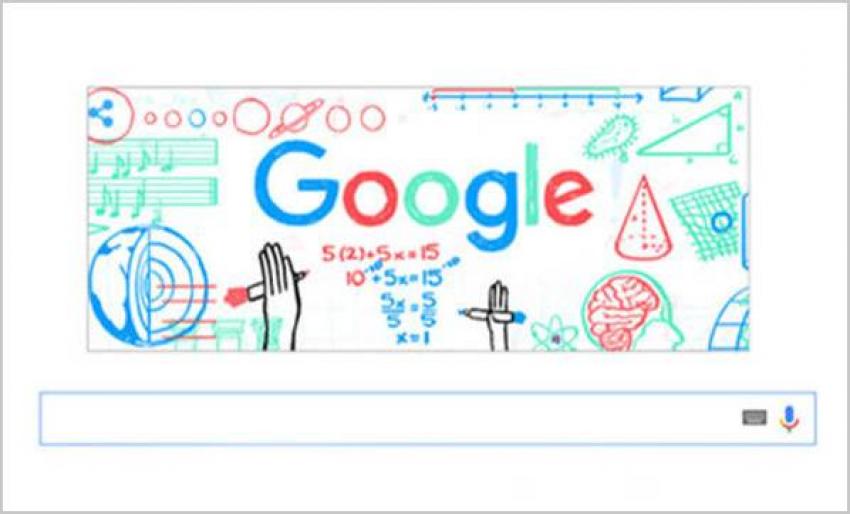 Google, Öğretmenler Günü'nü Doodle yaptı