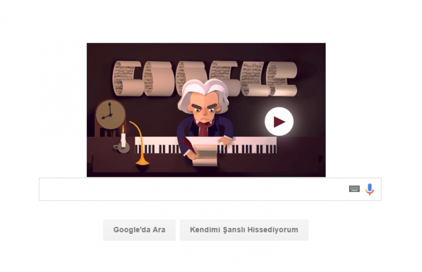 Google'dan Beethoven sürprizi!