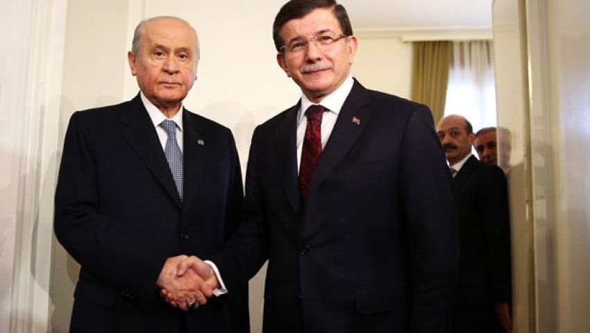 Bahçeli Davutoğlu görüüşmesi başladı, peki kayıt olacak mı?