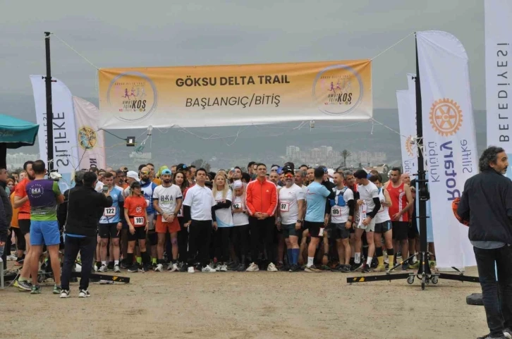 Göksu Deltası Kuş Cennetinde 5 ülkeden 500 sporcu koştu
