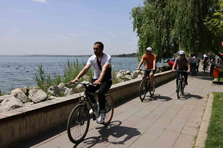 Gölbaşı’nda pedallar sağlıklı yaşam için çevrildi
