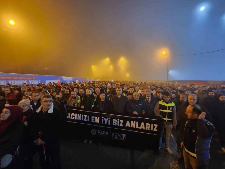 Gölcük Hatay’ın yanında: "Acınızı en iyi biz anlarız"
