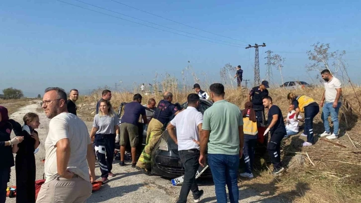 Balıkesir Gönen’de trafik kazası: 5 yaralı