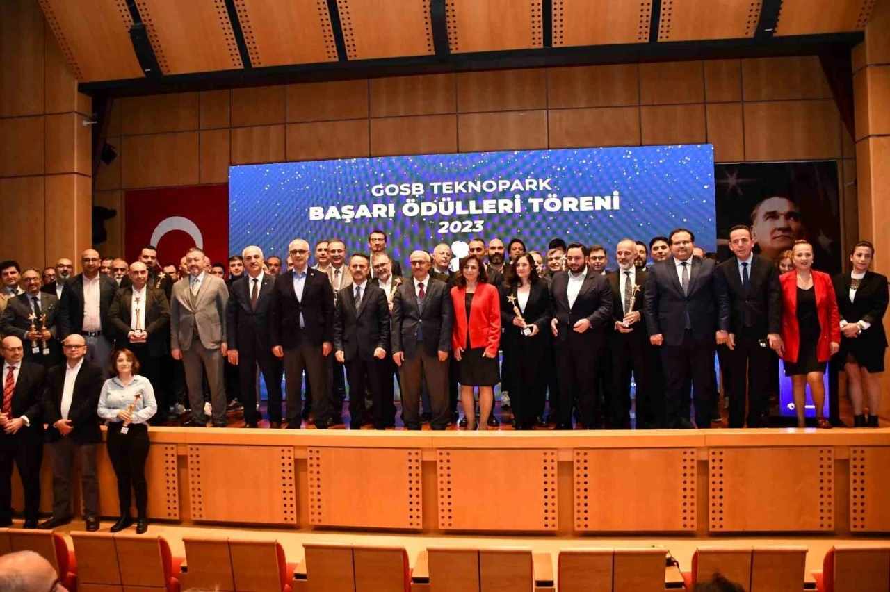 GOSB Teknopark Başarı Ödülleri sahiplerini buldu
