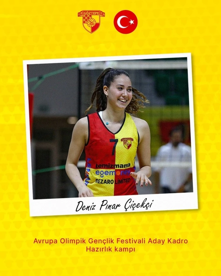 Göztepeli voleybolcuya özel davet
