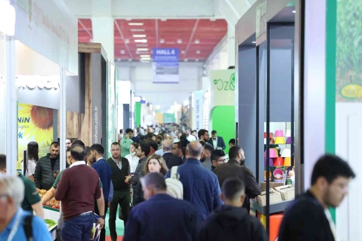 Growtech Fuarı 123 ülkeden 58 bin 555 kişiyi ağırladı
