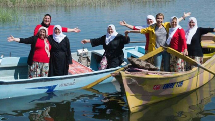 Gülben Ergen, Gölyazılı kadınları yazdı