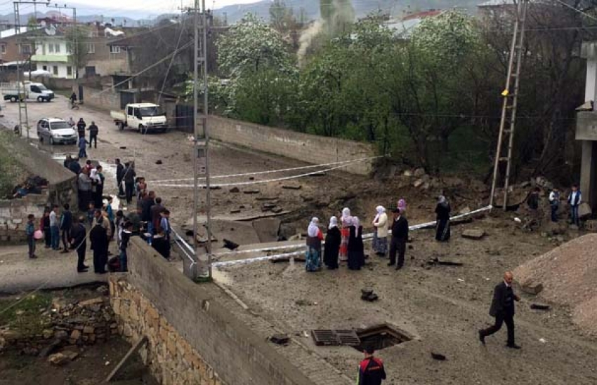 Patlamanın tahribatı ortaya çıktı! 