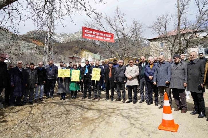 Gümüşhane’de iktidar ve muhalefet Yeşilyurt köyü sakinlerinin maden mücadelesi için birleşti
