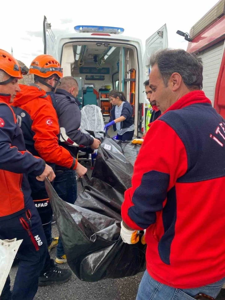 Gümüşhane’de trafik kazası: 1 ölü 1 yaralı
