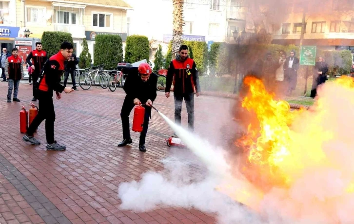 Gürsu Belediyesi’nde tatbikat
