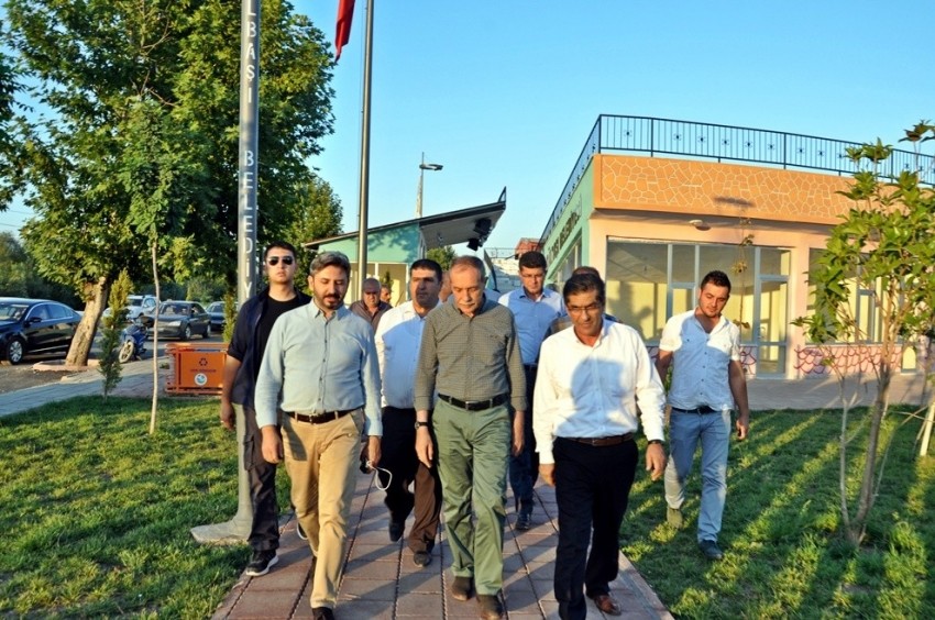 TBMM Başkanvekili Ahmet Aydın Gölbaşı ilçesinde yapımı devam eden yatırımları inceledi