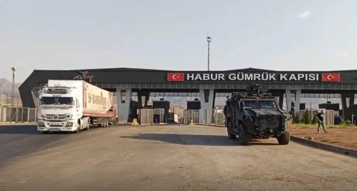 Habur Sınır Kapısı’nda gümrük malı çalmaya çalışan şüpheliler yakalandı