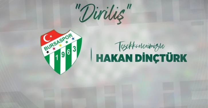 Hakan Dinçtürk'ten "Dirilişe" destek !