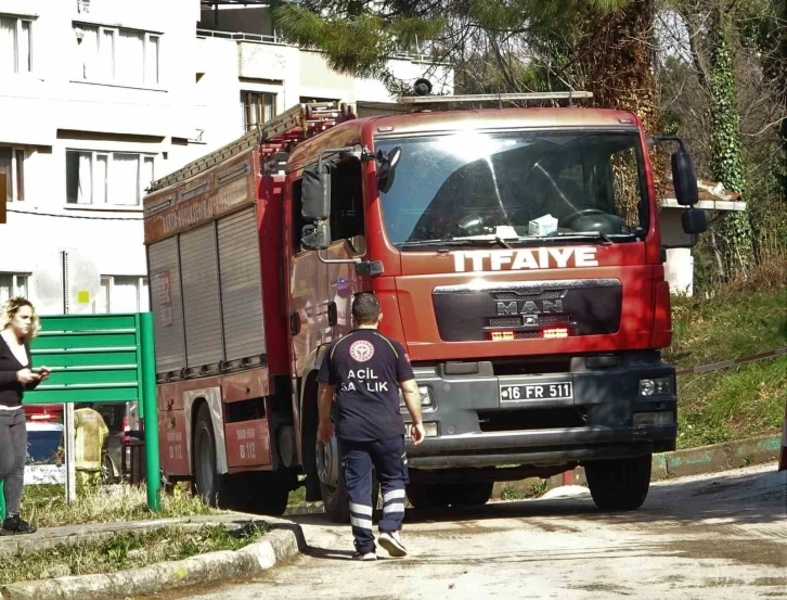 Hastanede yangın çıktı faciayı karbonmonoksit topları önledi