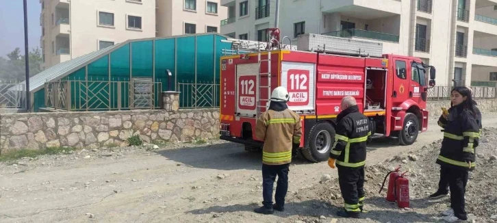 Hatay’da trafo yangını
