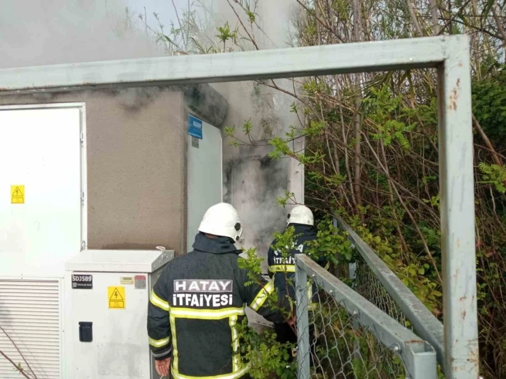 Hatay’da trafo yangını söndürüldü
