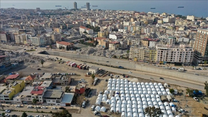 Hatay'ın İskenderun ilçesinde doğal gaz akışı sağlanmaya başlandı