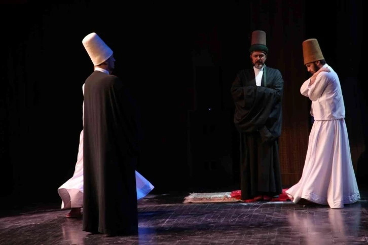 Hazreti Mevlana "sema mukabelesi" ile anıldı
