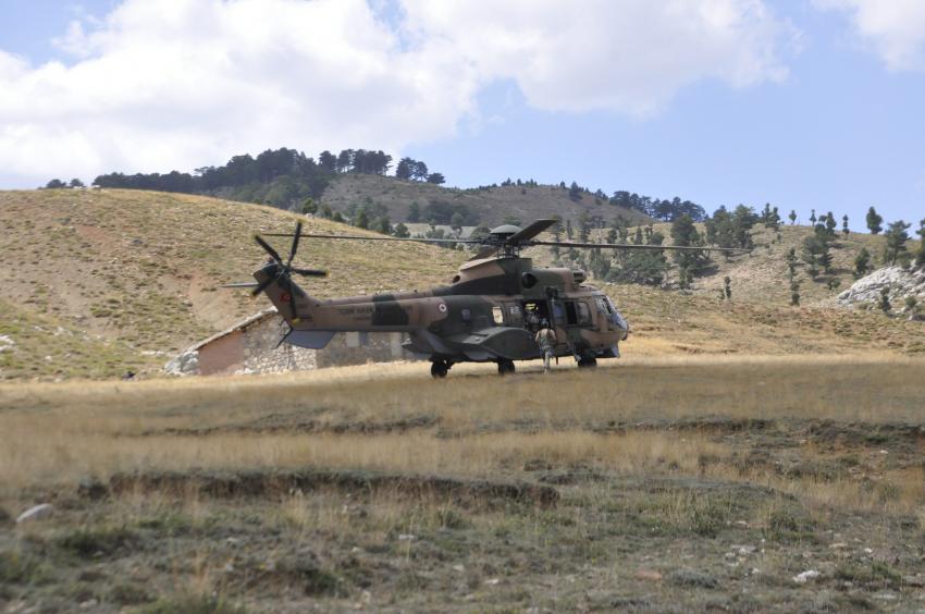 Ağrı'da hava destekli operasyon