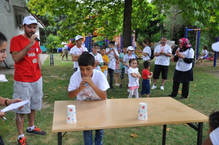 Bursa’da hemofilili çocuklar moral depoladı