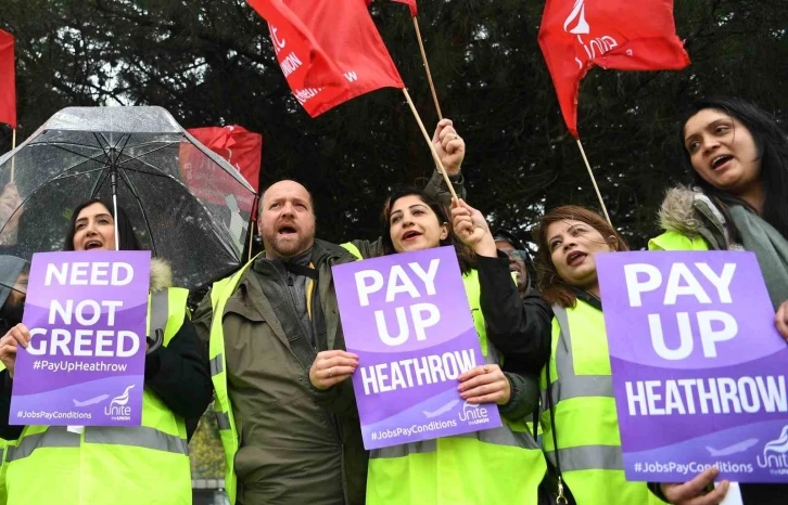 Heathrow Havalimanı’nda 10 günlük grev
