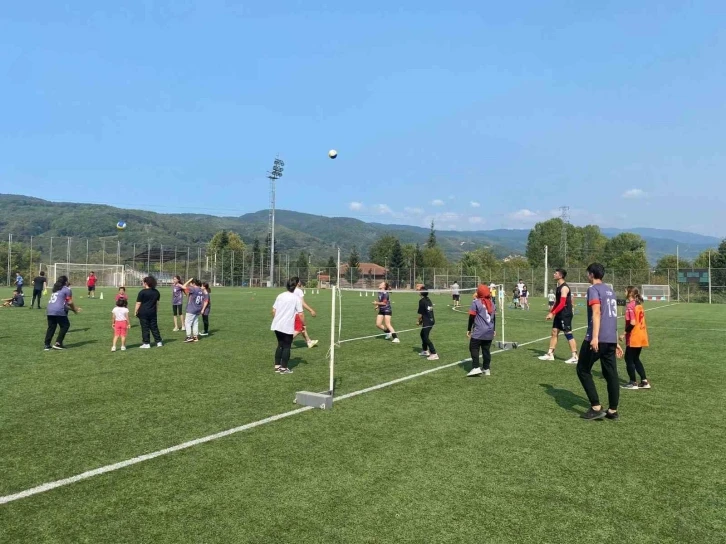 Hem spor yaptılar hem eğlendiler
