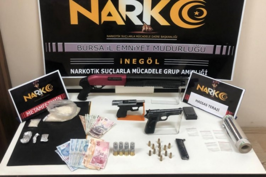 İnegöl polisinden şok baskın