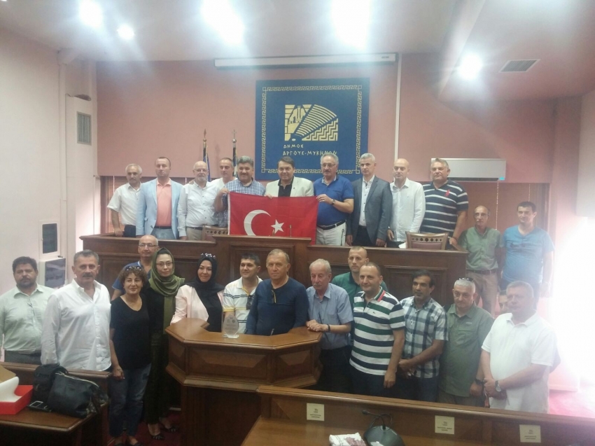 Bursa Gemlik heyeti Yunanistan’da!