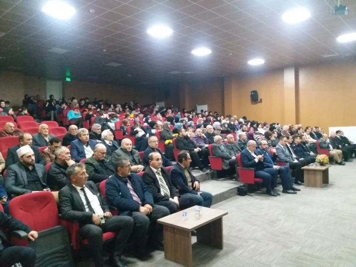 Hisarcık’ta "Çanakkale ruhunu canlı tutmak" konulu konferans
