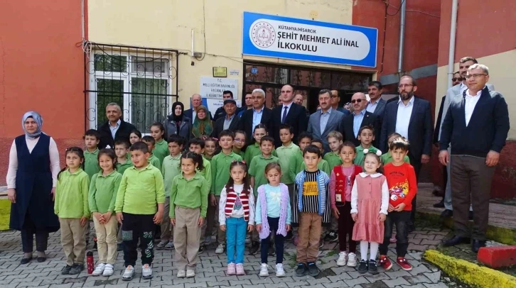 Hisarcıklı şehit itfaiye erinin ismi köy okuluna verildi
